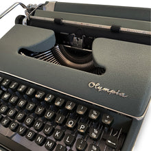 Load image into Gallery viewer, Green Olympia SM3 Typewriter