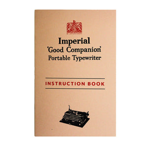 Imperial Good Companion Instruction Book