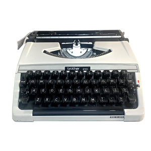 Brother 210 Cubic Font Typewriter